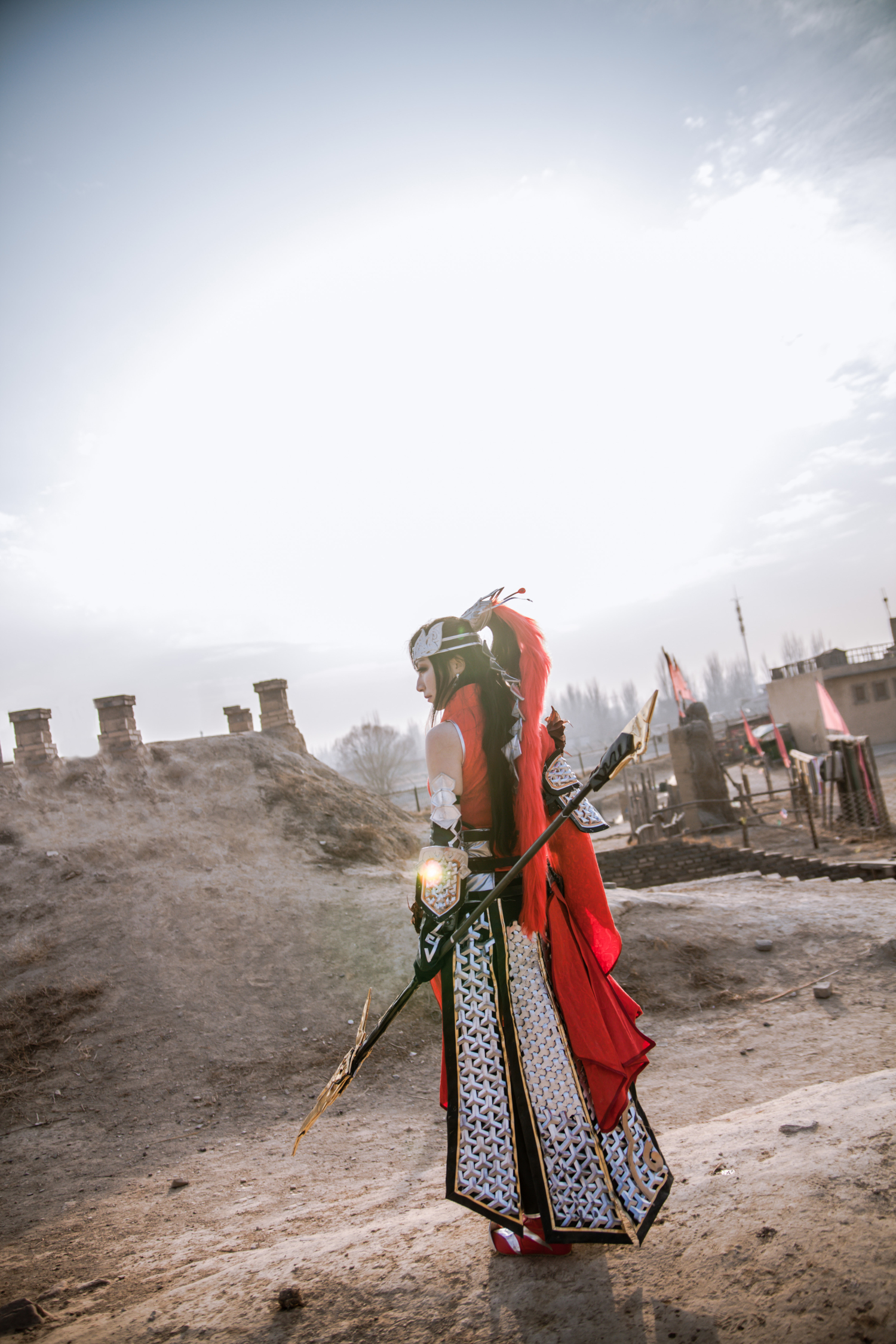 【大漠苍狼】天策 破虏军娘 剑网三