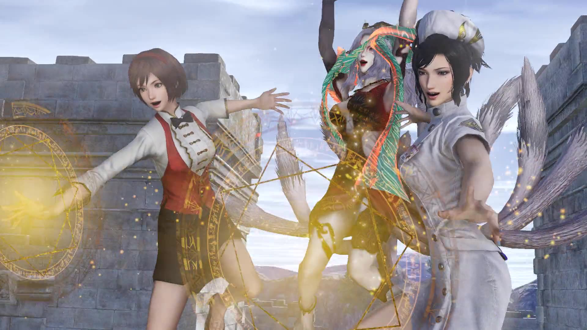 无双大蛇3[修罗]毁灭的命运 九尾狐 影技流 暴风(无三天) 1500击破 6