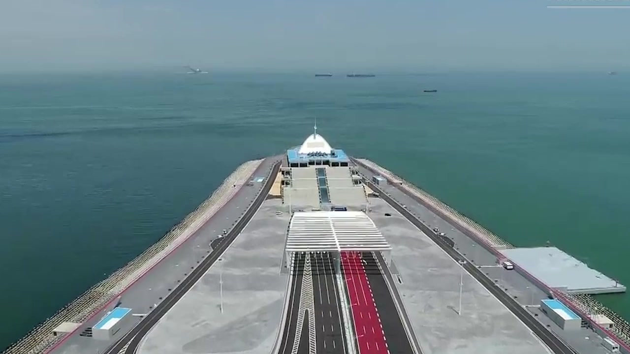 鸟瞰世界最长的跨海大桥,港珠澳大桥