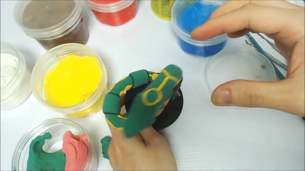 【搬运】【粘土神奇宝贝】粘土制作超酷飞行系和龙系传奇神奇宝贝裂空