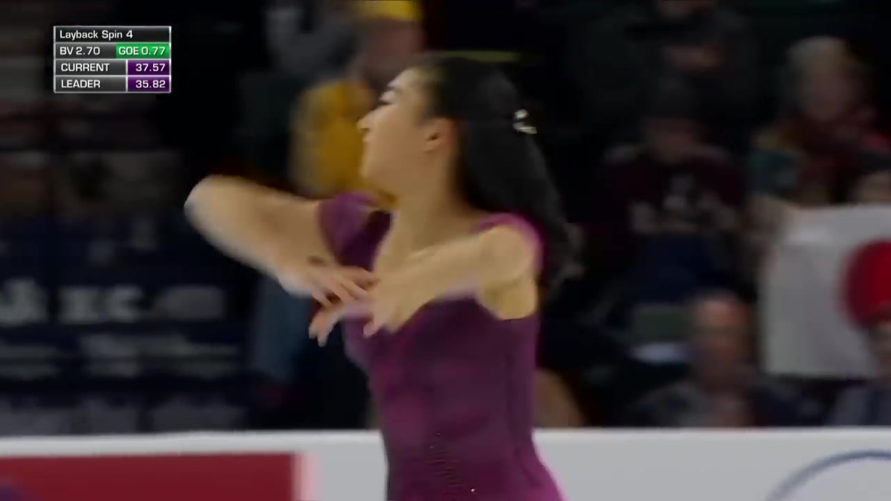 KaoriSAKAMOTO坂本花织SP2018SkateAmerica哔哩哔哩bilibili