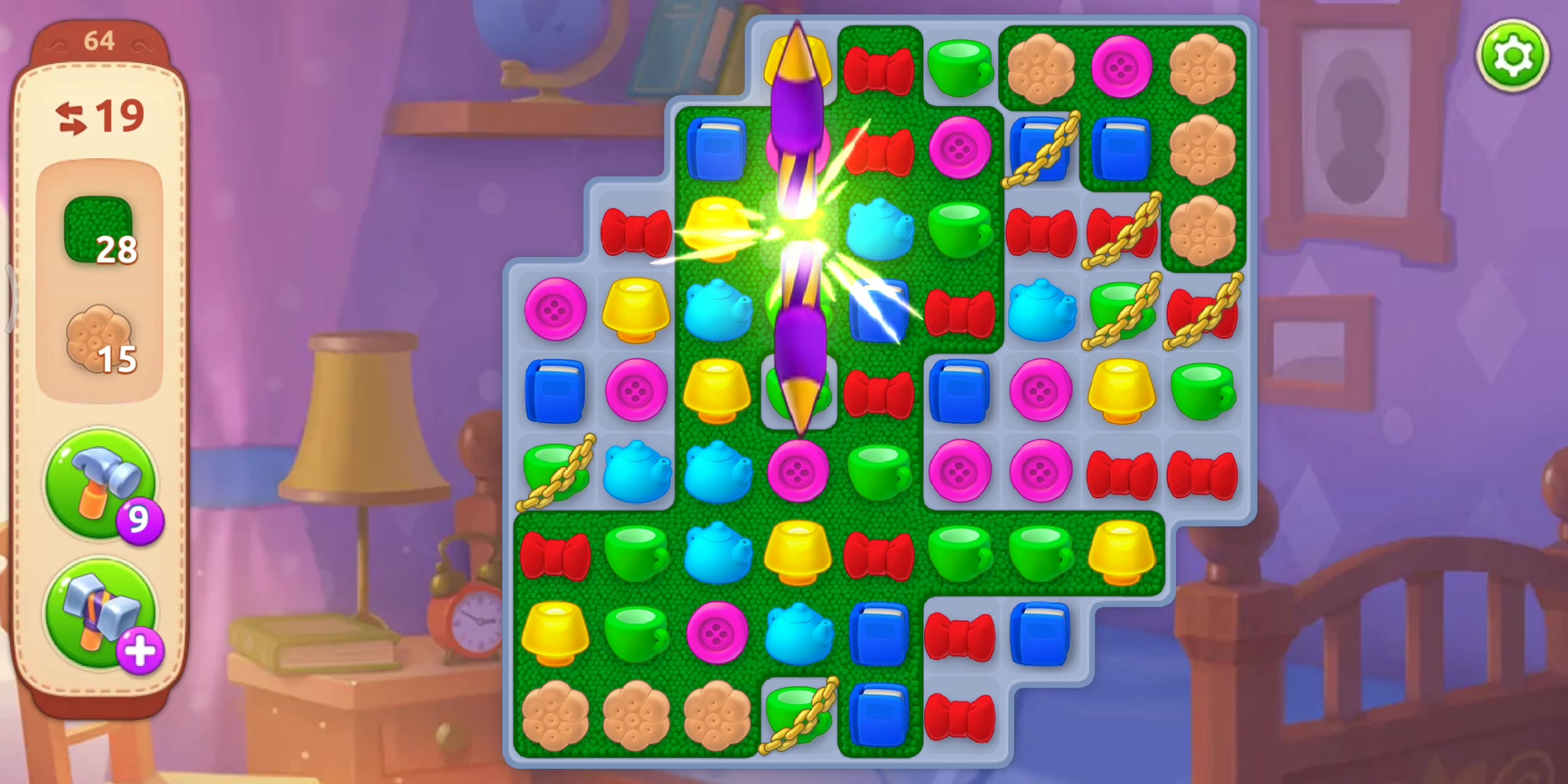 梦幻家园第64关攻略喵