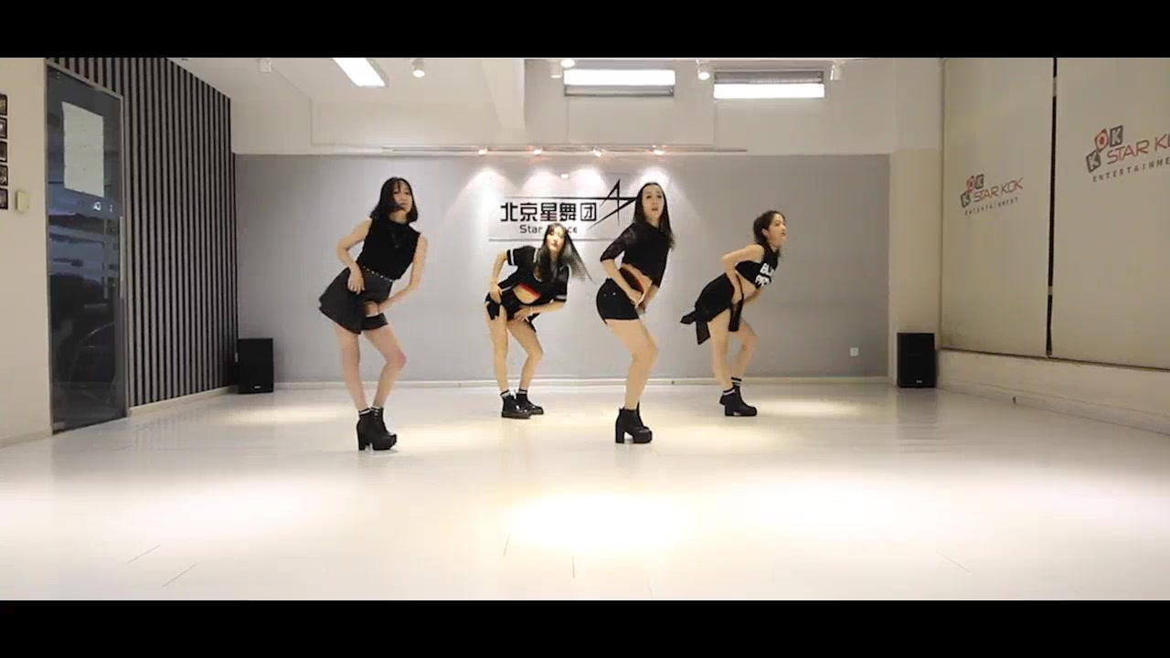 北京星舞团流行舞蹈培训missalovesong练习室视频