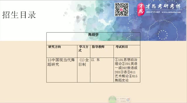 2019年中国艺术研究院中国现当代舞蹈研究考研资料哔哩哔哩bilibili