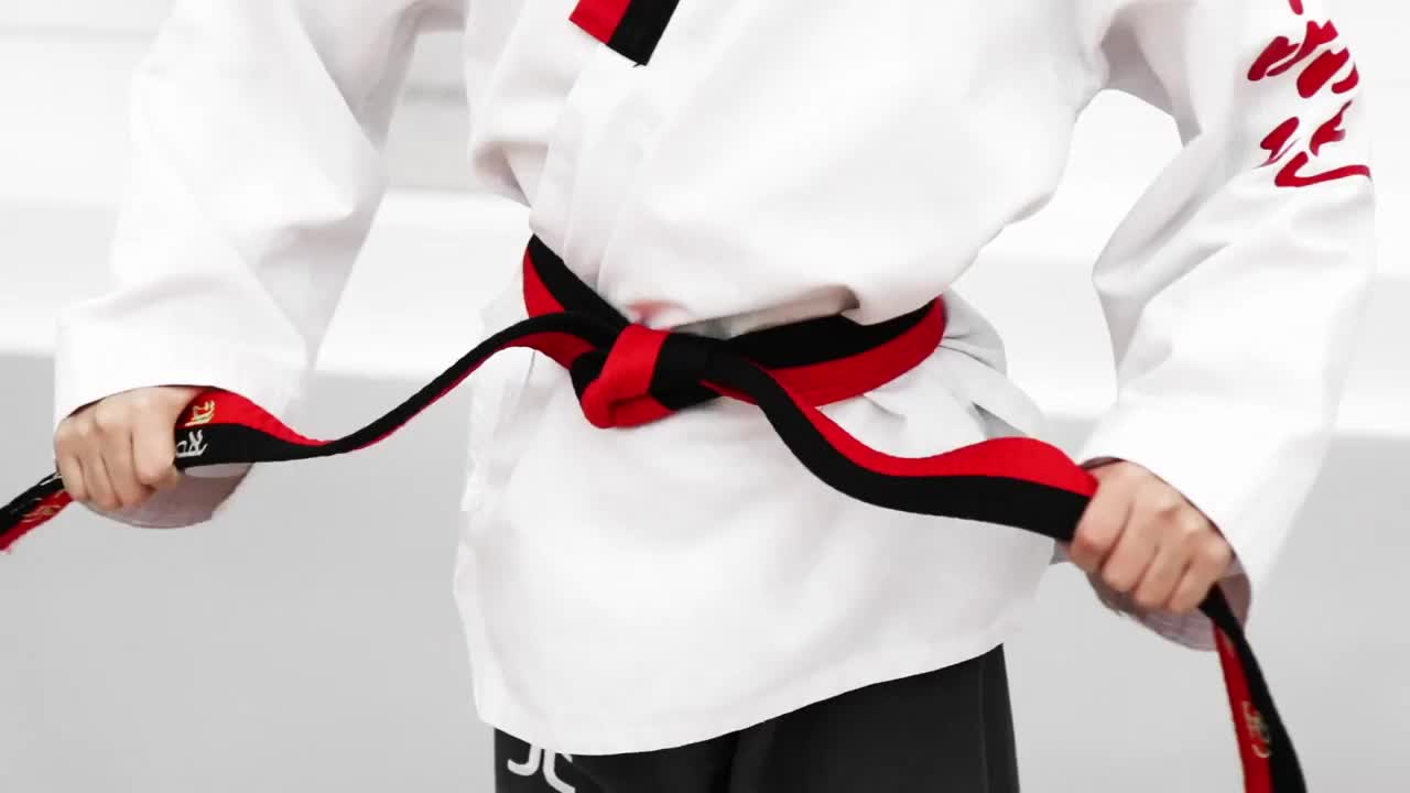 跆拳道品势教学视频太极六章