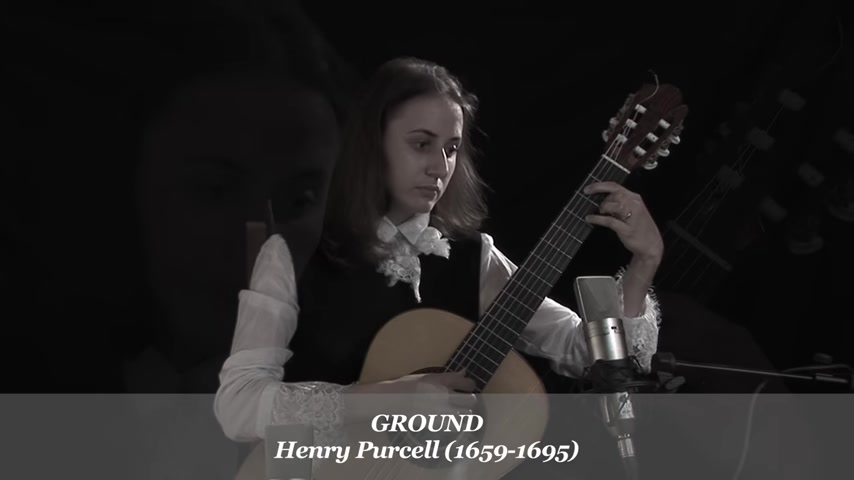 [图]-Ground in C minor-, classical guitar Nataly Makovskaya, Henry Purcell