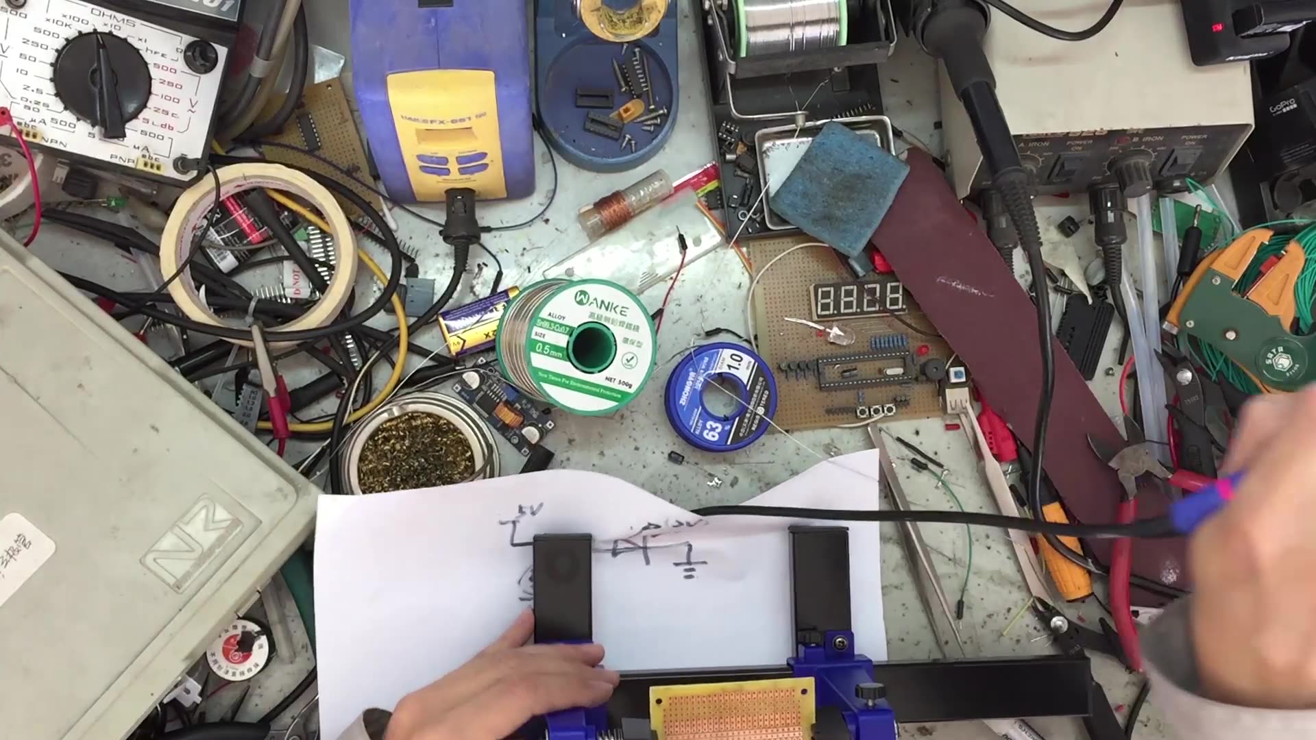 视频教程3简单的焊接实例发光二极管